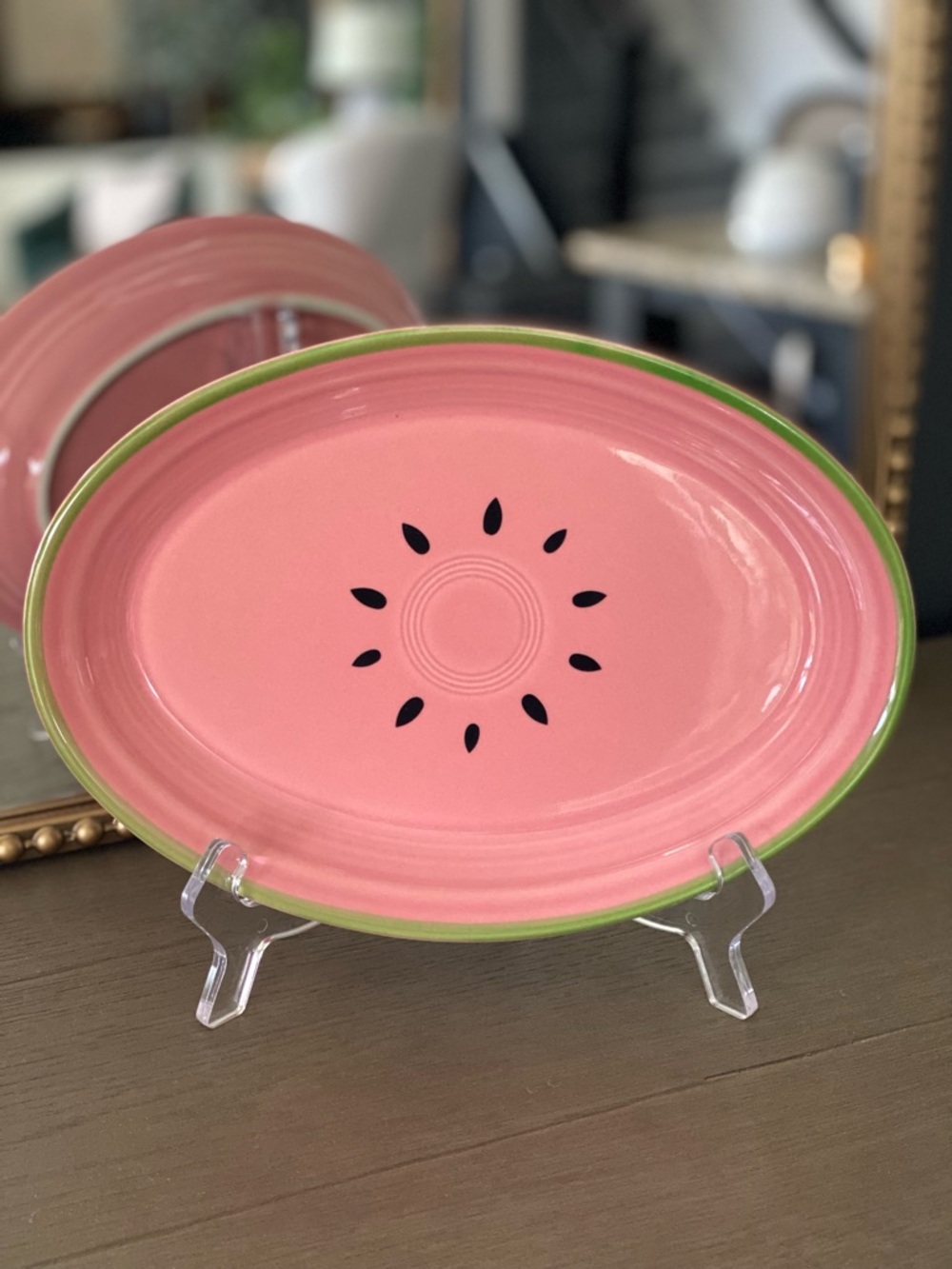 Fiestaware Watermelon Platter